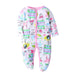 Newborn Baby Foot-Wrapped Long-Sleeved Crawling Clothes C 0 null