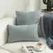 Nordic Simple Suede Vertical Clause Cushion Cover Nordic Style Furniture Sofa Cushion Pillow Stock Wholesale Q 0 null