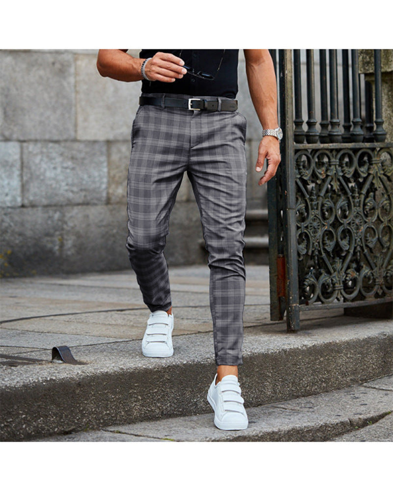 Men's Casual Trousers Loose And Thin Cross-Border Hot Style Casual Pants Mens Clothing Grey Men Clothing Zimivas