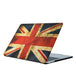 Compatible with Apple, Macbook Notebook Computer Protective Shell Air13 Shell Frosted Painted Marble Protective Cover British flag Computer & office Zimivas