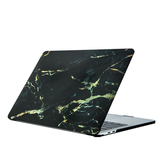 Compatible with Apple, Macbook Notebook Computer Protective Shell Air13 Shell Frosted Painted Marble Protective Cover Marble 05 Computer & office Zimivas