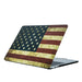 Compatible with Apple, Macbook Notebook Computer Protective Shell Air13 Shell Frosted Painted Marble Protective Cover American flag Computer & office Zimivas