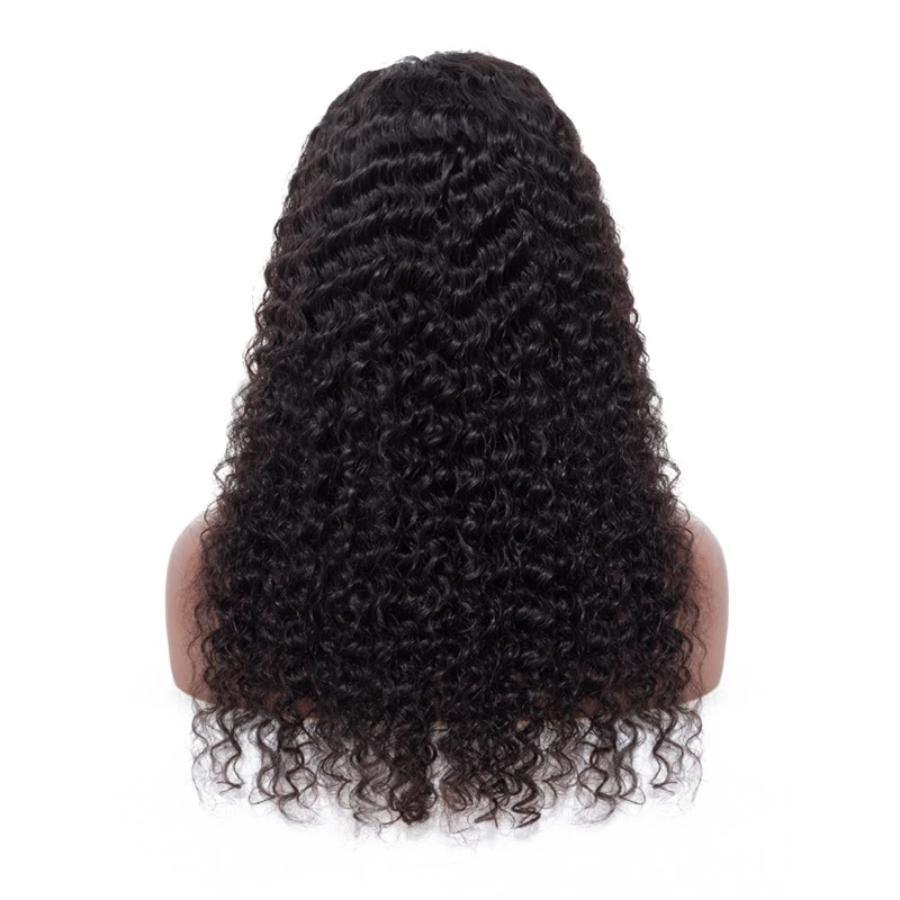 All hand-woven Wig Female Front Lace Chemical Fiber Long Curly Hair Wig Set Wig Zimivas