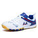 Outdoor Sports Running Shoes Table Tennis Shoes Badminton Shoes Couple Size Shoes White and blue 0 null