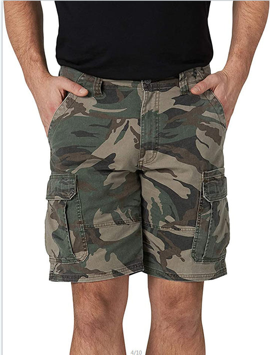 New Products Men's Pocket Casual Workwear Five Points Pants 1 Camouflage men clothing Zimivas