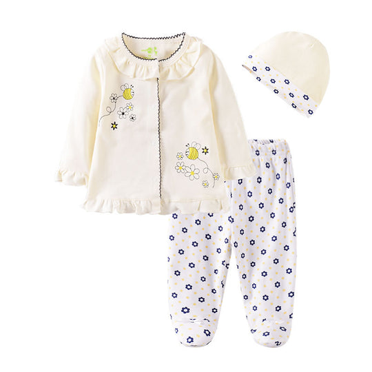 Spring Cute Baby Clothes Fashion Baby Suit set Cute flowers for women kids & baby Zimivas