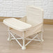 Baby Folding Dining Chair, Portable Folding Chair, Baby Multifunctional Chair Beige 0 null