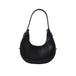 Women Simple Portable Underarm Bag Fashion Chain One Shoulder Messenger Bag Black bag Zimivas