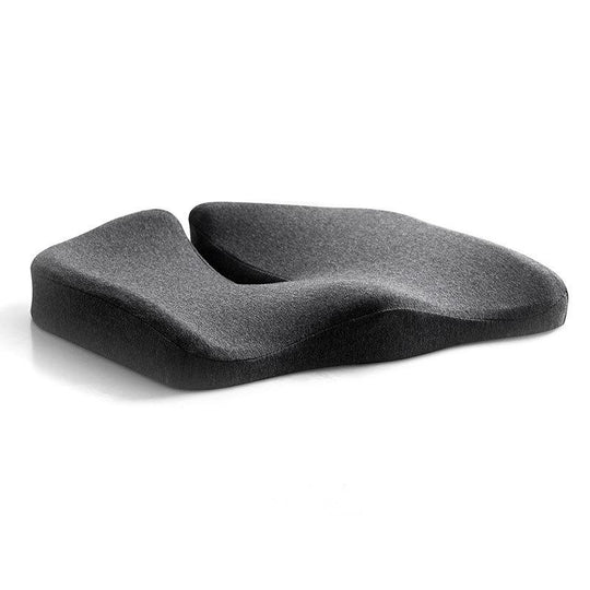 Pressure Relief Seat Cushion And Back Relief Lumbar Pillow Breathable Ass Cushion Non-Slip Wear-Resistant Office Chair Pads Dark Grey 1PCS 0 null