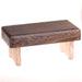 Mini Foldable Wooden Low Stool Rectangle Kids Stool Portable Furniture Tatami Mat Small has a bag 0 null