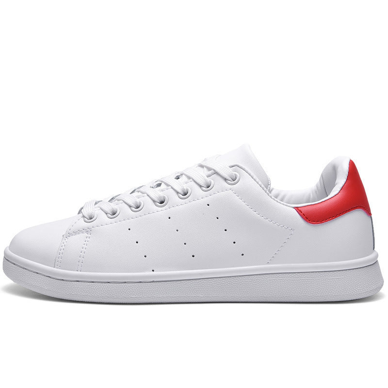 All-Match White Shoes, Men'S Shoes, Casual Shoes, Couple Models, Women'S Shoes, Lightweight Sports Shoes White red shoes Zimivas