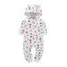 Romper Long-sleeved Polar Fleece Baby Clothes Romper C 0 null