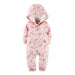 Romper Long-sleeved Polar Fleece Baby Clothes Romper I 0 null