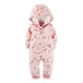 Romper Long-sleeved Polar Fleece Baby Clothes Romper I 0 null