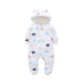 Romper Long-sleeved Polar Fleece Baby Clothes Romper K 0 null