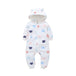 Romper Long-sleeved Polar Fleece Baby Clothes Romper K 0 null