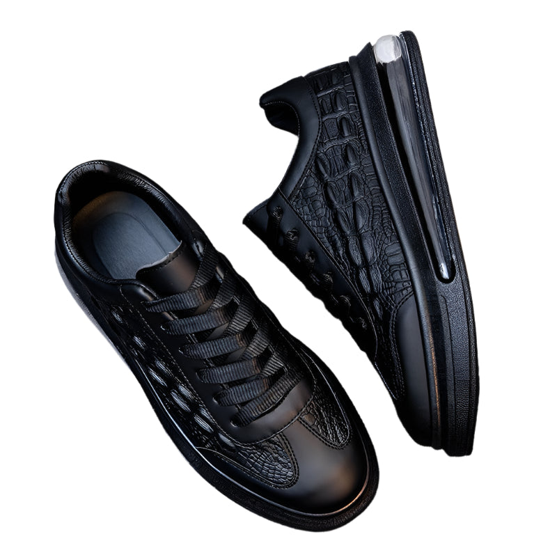 Trendy Leather Men's Shoes Fashion Casual Sneakers 0 null