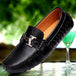 Comfortable And Versatile Driving Shoes Lazy Shoes Black 0 Zimivas