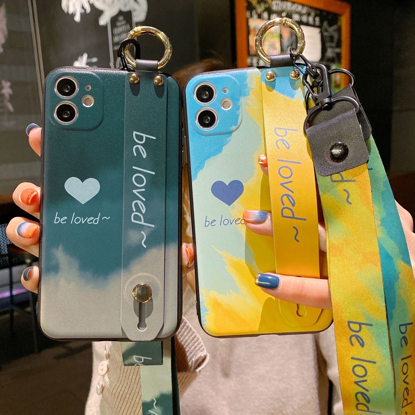 Wristband Phone Case Watercolor Phone Case 0 null