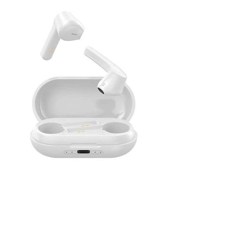 Bluetooth Headset Noise Canceling Headset Sports Wireless Bluetooth Headset In-ear White phone & Accessories Zimivas