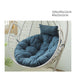 Hanging Basket Swing Cushion Bird's Nest Hanging Chair Blue Furniture Zimivas