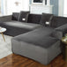 Silver Fox Velvet Living Room Elastic Furniture Sofa Cover 0 null