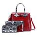 Bag New Hand Bags For Women High Quality Ladies Handbag Red Three piece suit bag Zimivas