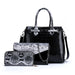 Bag New Hand Bags For Women High Quality Ladies Handbag Black Three piece suit bag Zimivas