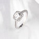 Rose Gold Ring Women European And American Fashion Zircon And Diamond Jewelry Sliver 10SIZE 0 null