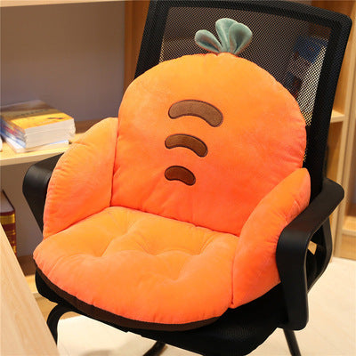 Crown Cartoon Chair Cushion for Home Decor and Office, Thicken Seat Pad Sofa Home Decorative Pillow Car Seat Chair Cushion Carrot 0 null