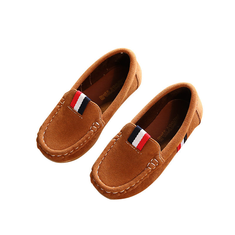 New Peas Shoes Girls Travel Shoes Boys Brown 0 Zimivas