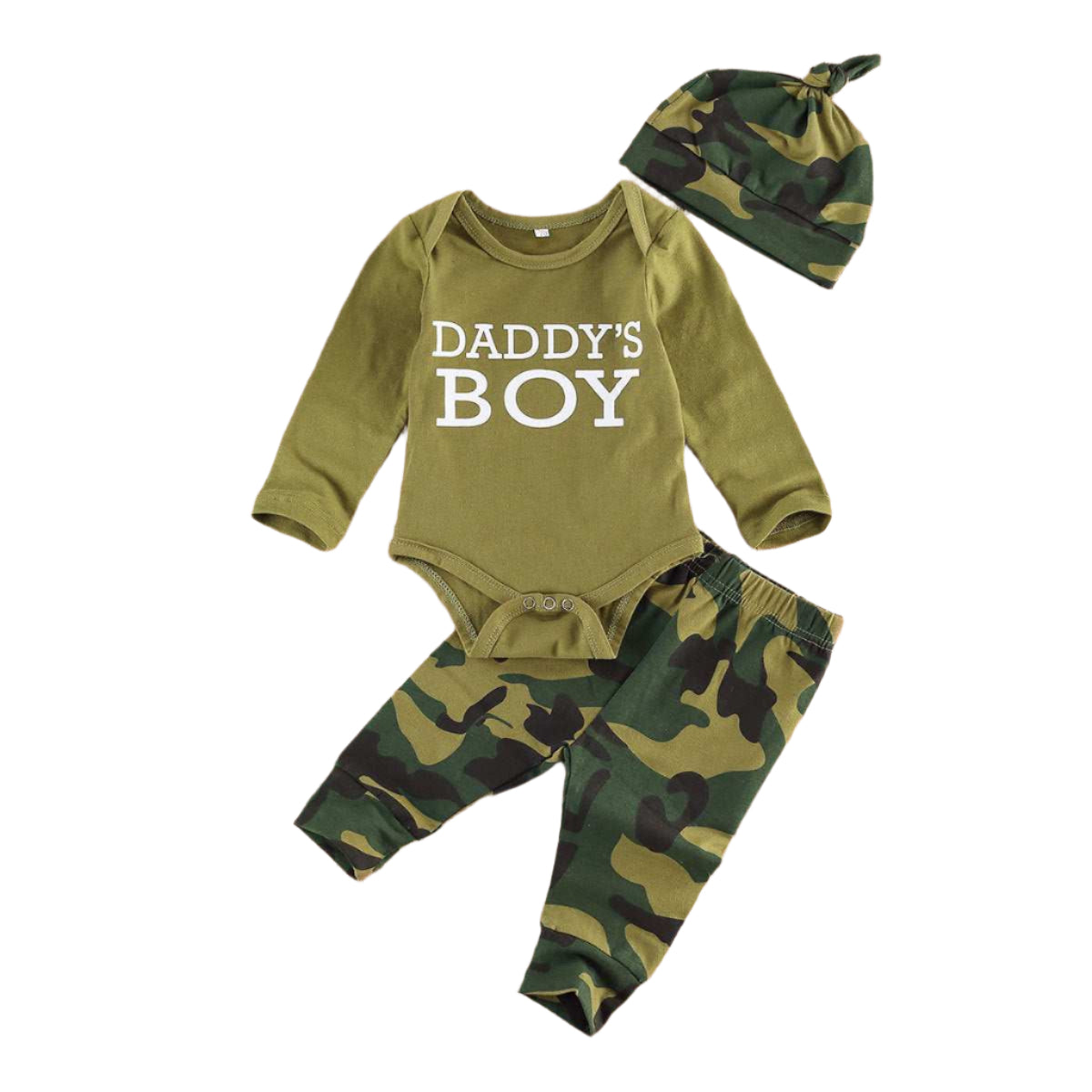 New Products Set Letter Camouflage Printed Children Set kids & baby Zimivas