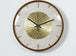 Modern Light Luxury Clocks, Home Living Room Porch Creative Decoration Wall Clock Round wooden frame 0 null