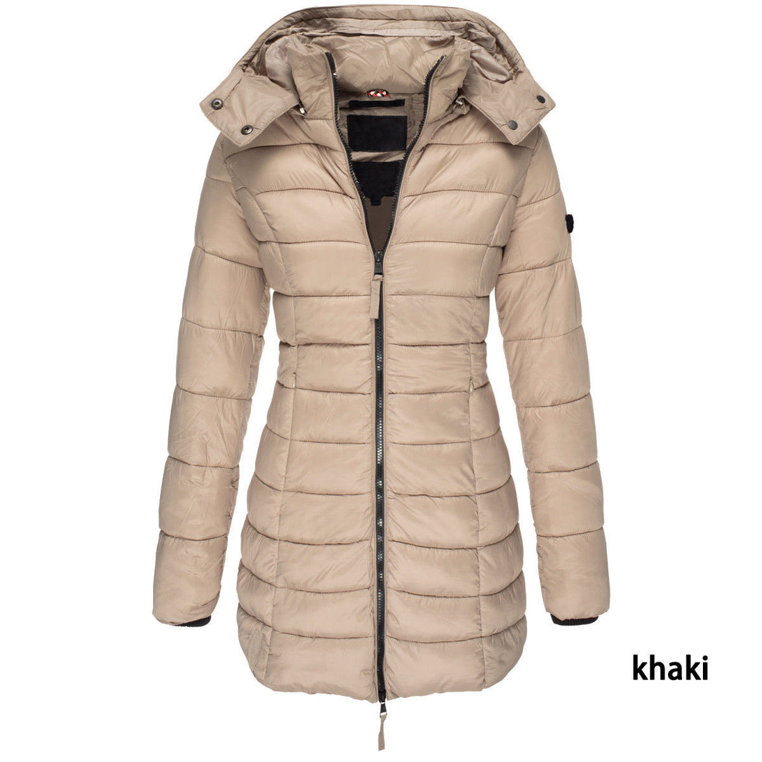 Mid-length Slim-fit Quilted Jacket women clothing Zimivas