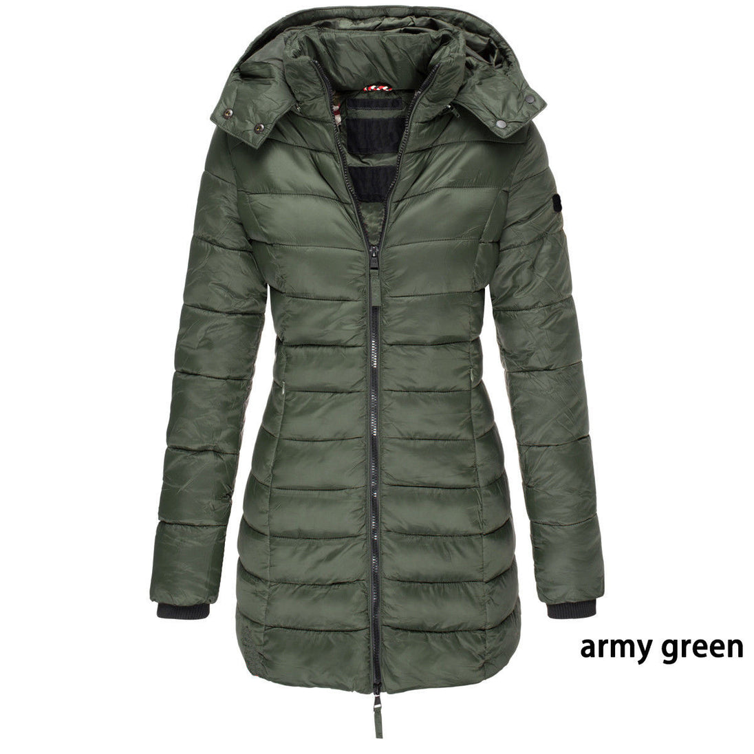 Mid-length Slim-fit Quilted Jacket women clothing Zimivas