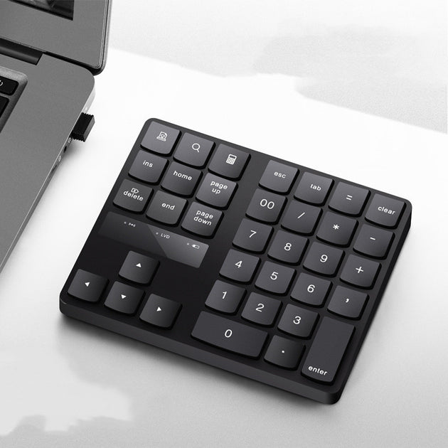 Multifunctional 35-key Charging Wireless Numeric Keyboard 0 Zimivas