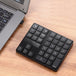 Multifunctional 35-key Charging Wireless Numeric Keyboard 0 Zimivas