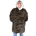 Hooded TV blanket Camouflage 0 Zimivas