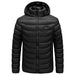 Winter Heated Plus Size Jacket Electric Heated Clothing Zone 194control blue men clothing Zimivas