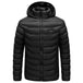 Winter Heated Plus Size Jacket Electric Heated Clothing Zone 194control blue men clothing Zimivas