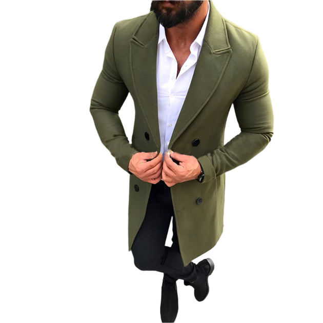 Hot-selling men's woolen coat Men Clothing Zimivas