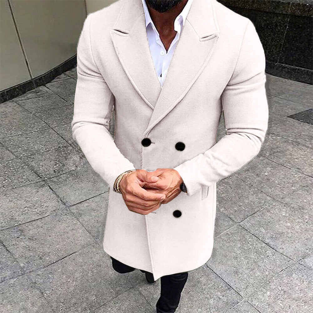 Hot-selling men's woolen coat Men Clothing Zimivas