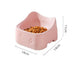 Ceramic bowl for pets Pink One size pet supplies Zimivas