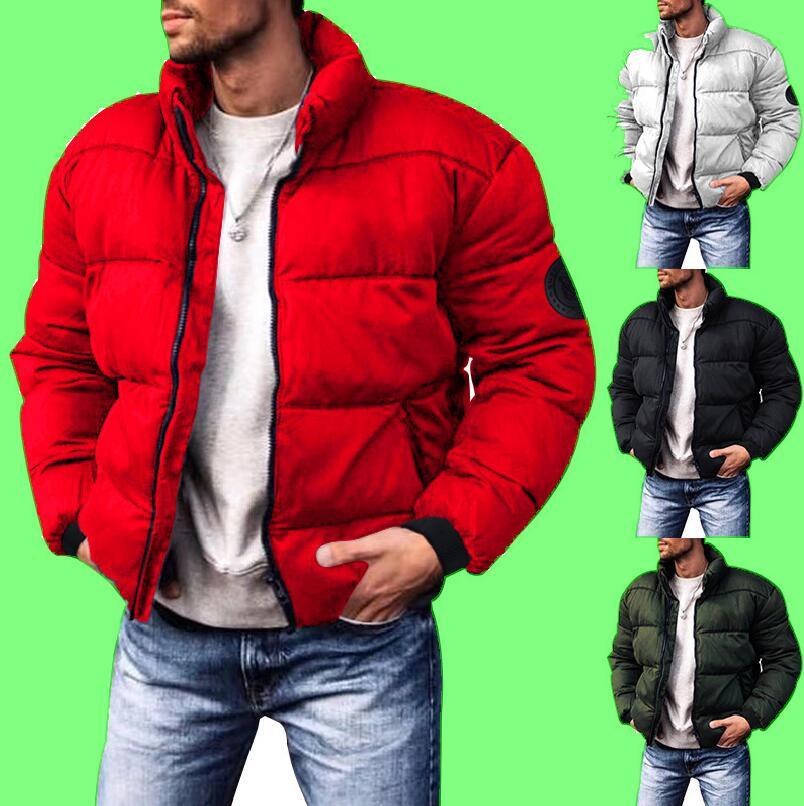 Coat Stand-up Collar Downcotton-padded Jacket Thickened Men's Cotton Jacket men clothing Zimivas