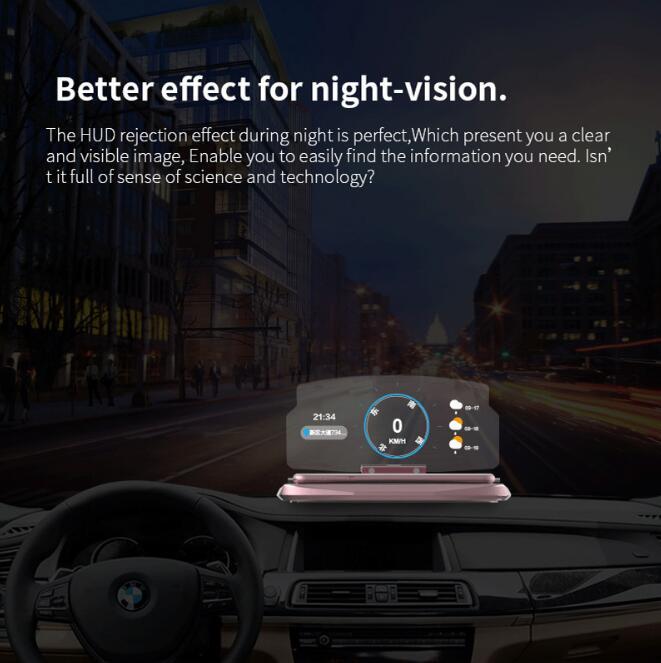 Smartphone Driver Heads Up Display car accessorise Zimivas