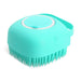 Pet Dog Shampoo Massager Brush Cat Massage Comb Grooming Scrubber Shower Brush For Bathing Short Hair Soft Silicone Brushes 5 null