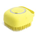 Pet Dog Shampoo Massager Brush Cat Massage Comb Grooming Scrubber Shower Brush For Bathing Short Hair Soft Silicone Brushes 5 null