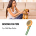 Pet Pumpkin Brush, Pet Grooming Self Cleaning Slicker Brush For Dogs Cats Puppy Rabbit, Cat Brush Grooming Gently Removes Loose Undercoat, Mats Tangled Hair Slicker Brush 5 null