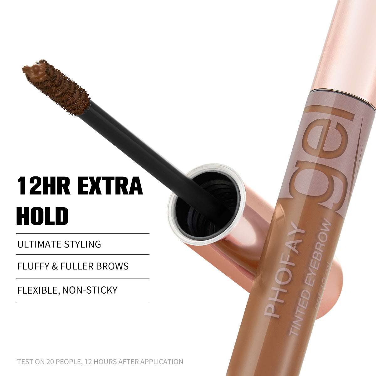 PHOFAY Tinted Eyebrow Gel 4 Zimivas