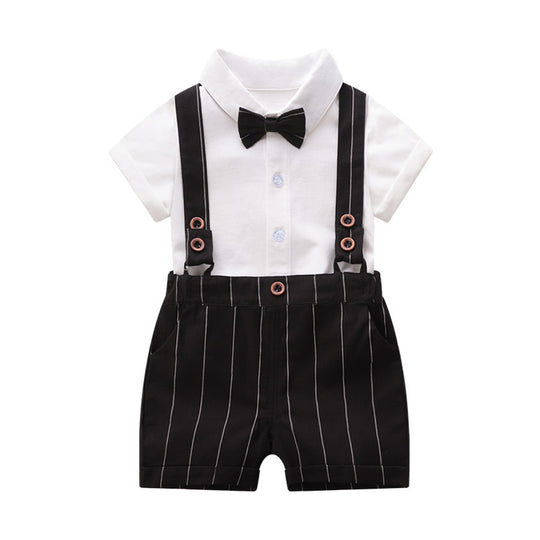 Children's clothing summer boy short-sleeved baby clothes 0 null